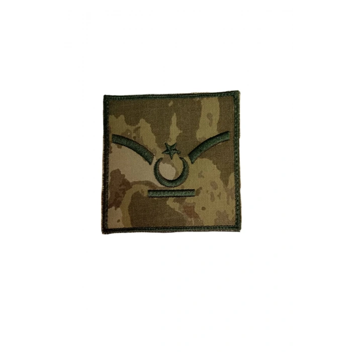 kara kuvvetleri yedek astsubay kamuflaj renkli nakis kol rutbe