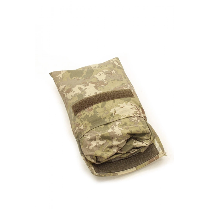 kara kuvvetleri yeni kamuflaj renkli kapusonlu citcitli mumlu hafif su gecirmez yagmurluk askeri panco