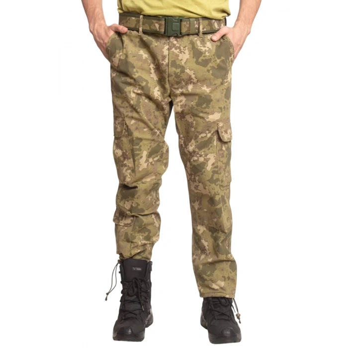Kara Kuvvetleri Yeni Kamuflaj Renkli Kargo Cepli Airsoft Taktik Pantolon