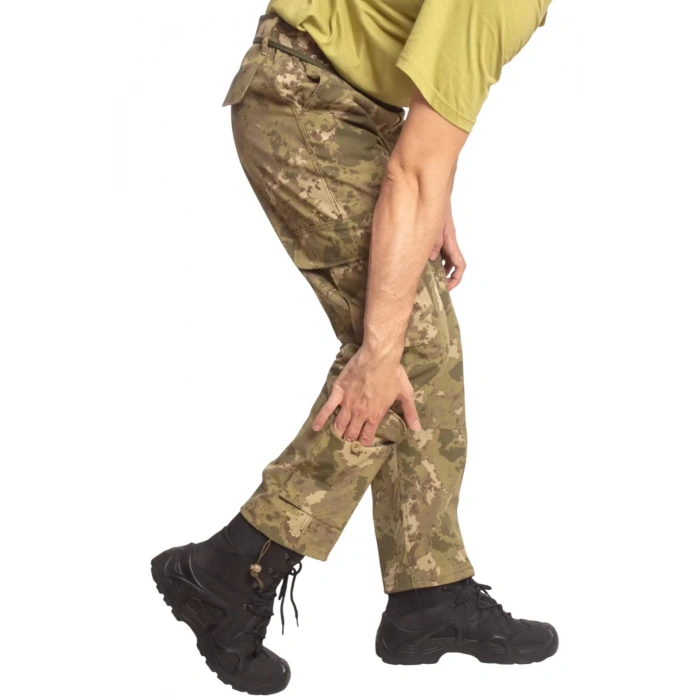 Kara Kuvvetleri Yeni Kamuflaj Renkli Kargo Cepli Airsoft Taktik Pantolon