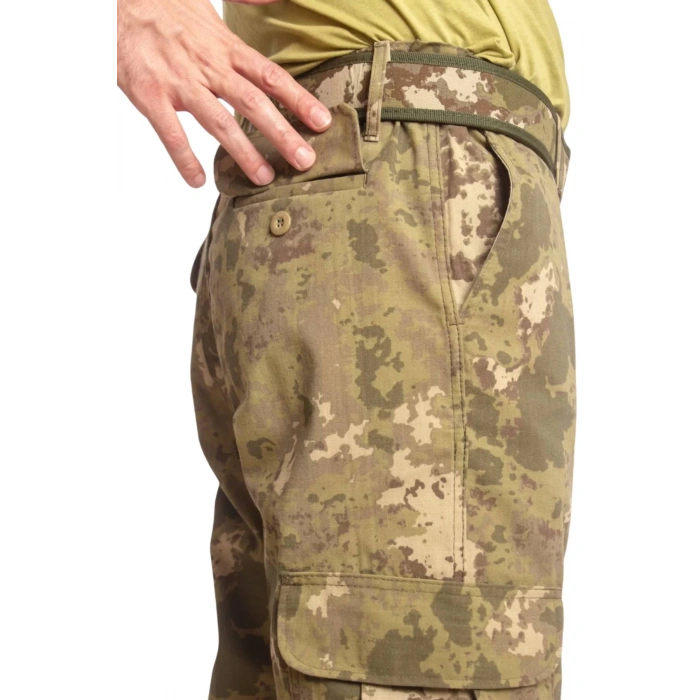 Kara Kuvvetleri Yeni Kamuflaj Renkli Kargo Cepli Airsoft Taktik Pantolon