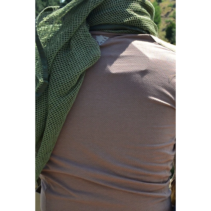 kara kuvvetleri yeni kamuflaj renkli uzun kollu 4 cepli bato yaka ceyrek fermuarli operasyon taktik combat tisort