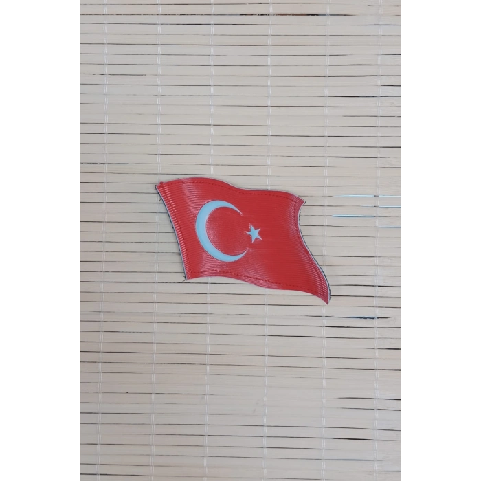 kirmizi beyaz ayyildiz dalgalanan turk bayrakli tpu 3d plastik arma patch pec