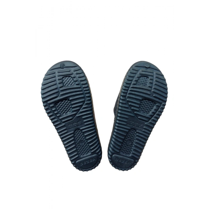 koyu lacivert renkli gezer banyo terligi