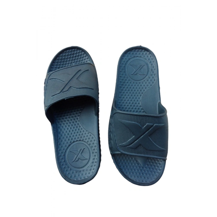 koyu lacivert renkli gezer banyo terligi