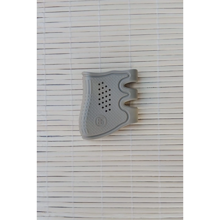 kum beji renkli 9 mm tum silahlara uyumlu black grips silikon silah kabza