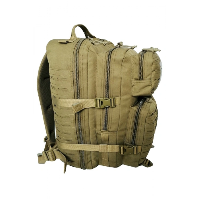 kum beji renkli lazer kesim 45 litre dagci askeri taktik sirt cantasi