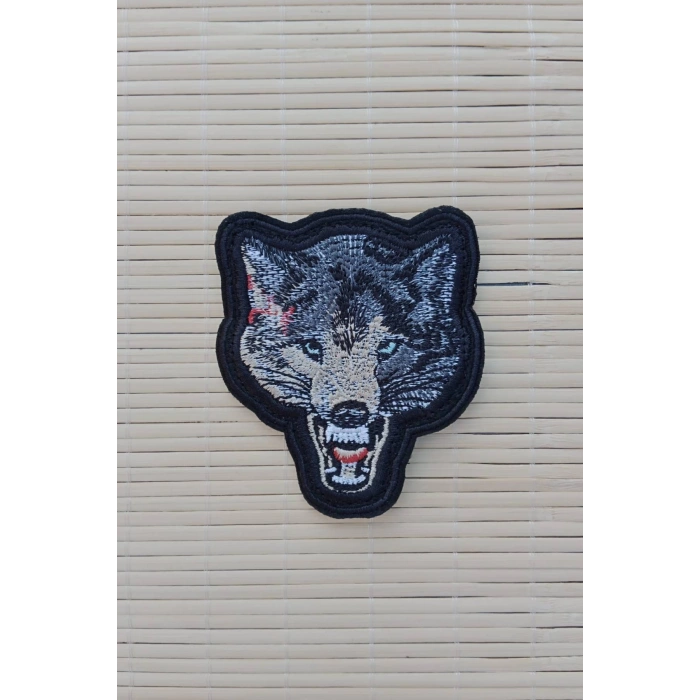 Kurtbasli Nakis islemeli Arma Patch Pec