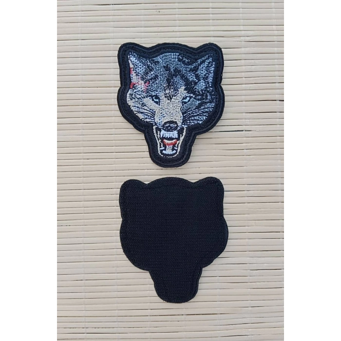 Kurtbasli Nakis islemeli Arma Patch Pec