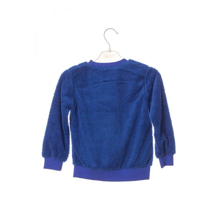 lacivert renkli minnak ayicikli cep detayli kaliteli uzun kollu alt ust takim