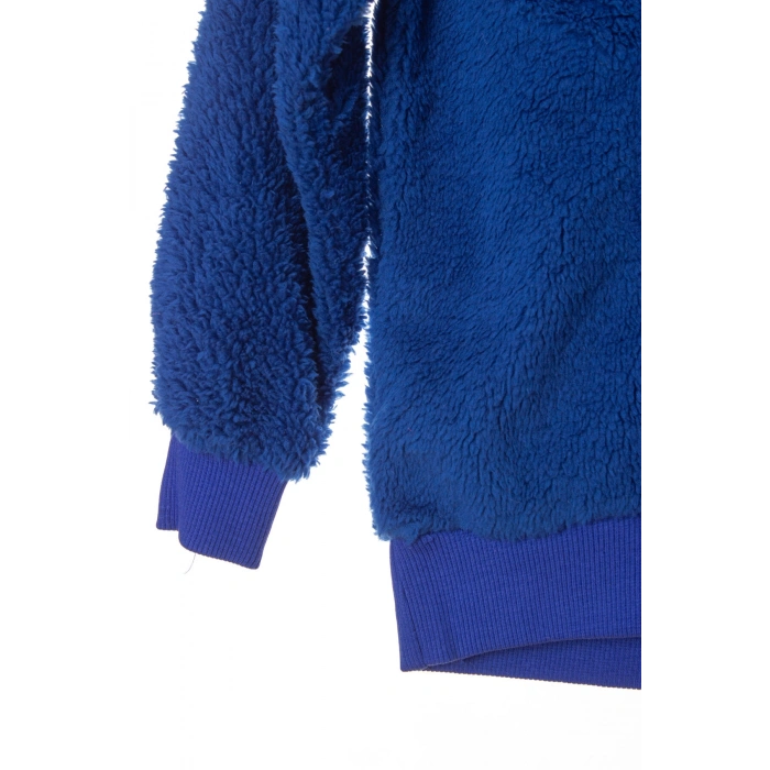 lacivert renkli minnak ayicikli cep detayli kaliteli uzun kollu alt ust takim