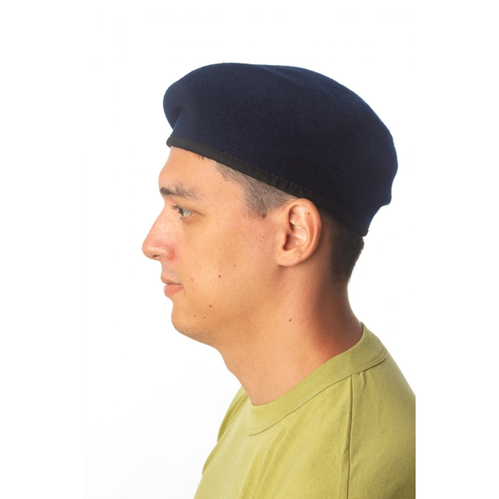 lacivert renkli urbam seta kasmir askeri yan bere