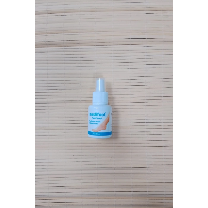 medifoot ayak kokusu ve mantar olusumunu engelleyici hijyen saglayan 60 ml sprey