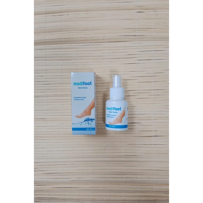 medifoot ayak kokusu ve mantar olusumunu engelleyici hijyen saglayan 60 ml sprey