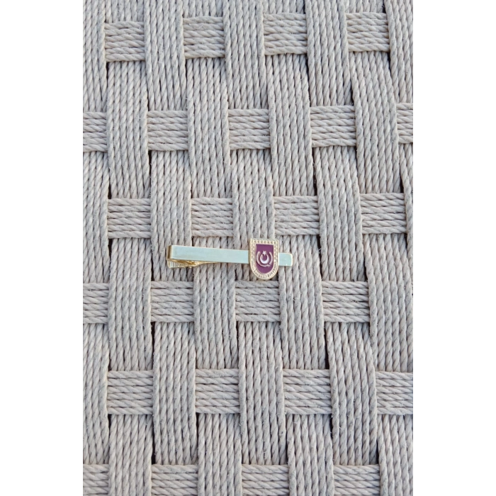 Milli Savunma Bakanligi Amblemli Broveli Mineli Masali Harici Kravat ignesi