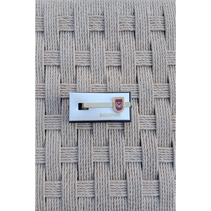 Milli Savunma Bakanligi Amblemli Broveli Mineli Masali Harici Kravat ignesi