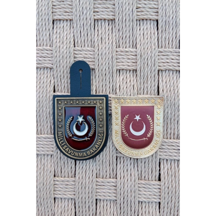 milli savunma bakanligi askerlik subeleri okullar 1 nolu harici metal ve plastik gogus brovesi