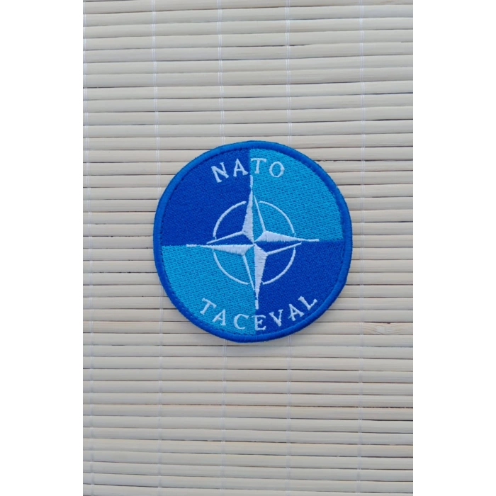 Nato Taceval Yazili Nakis islemeli Arma Pec Patch