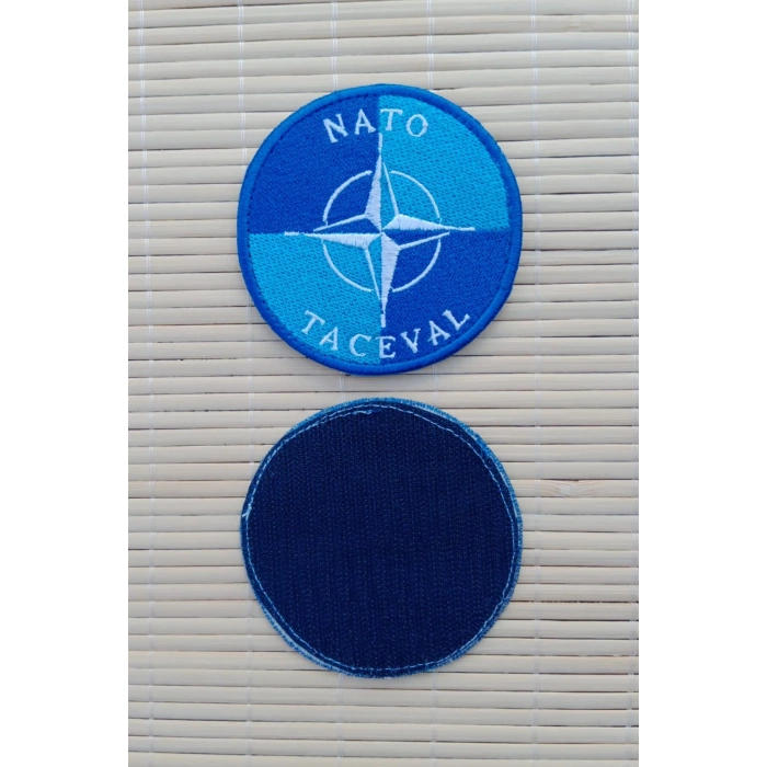 Nato Taceval Yazili Nakis islemeli Arma Pec Patch
