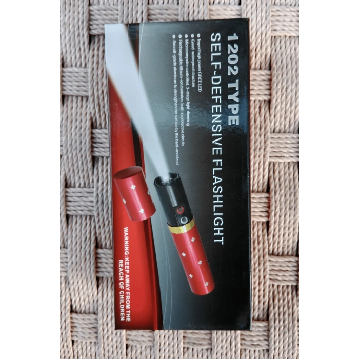 nxt power 1202 tipi kendini savunma ruj model tasinabilir ruj el fener elektrosok cihazi