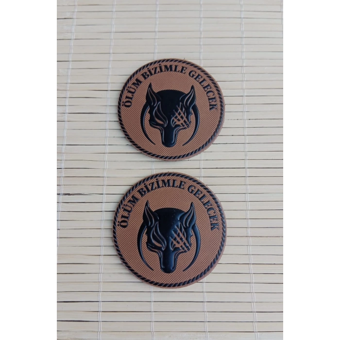 olum bizimle gelecek 3d tpu termoplastik gogus arma patch pec