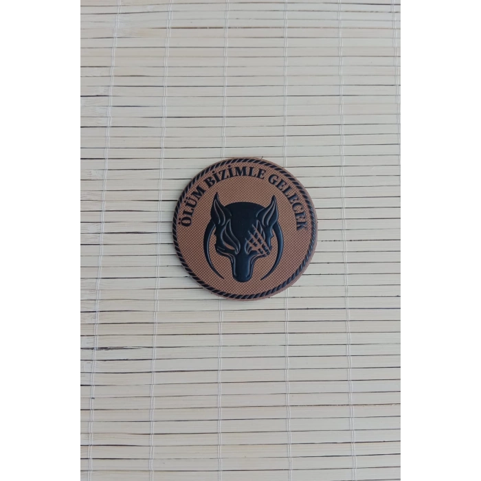 olum bizimle gelecek 3d tpu termoplastik gogus arma patch pec