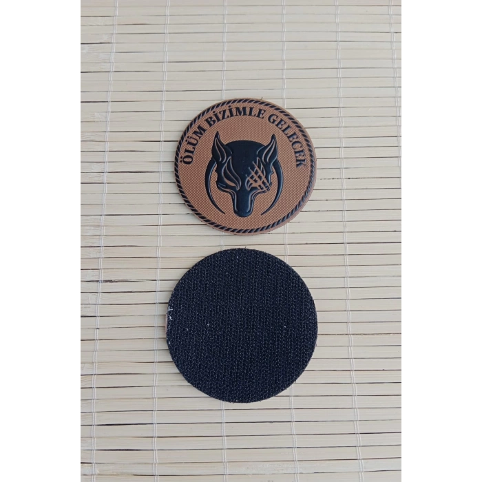 olum bizimle gelecek 3d tpu termoplastik gogus arma pec patch