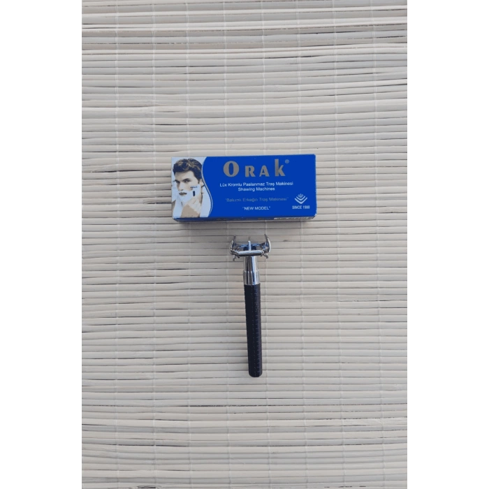 Paslanmaz Krom Plastik Sapli Orak Lux Tras Makinasi