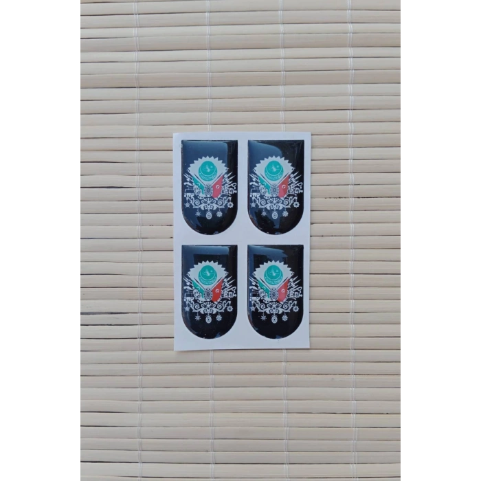 Osmanli imparatorlugu Armasi Silah Kabze Sarjor Alti Yapistirmali Sticker