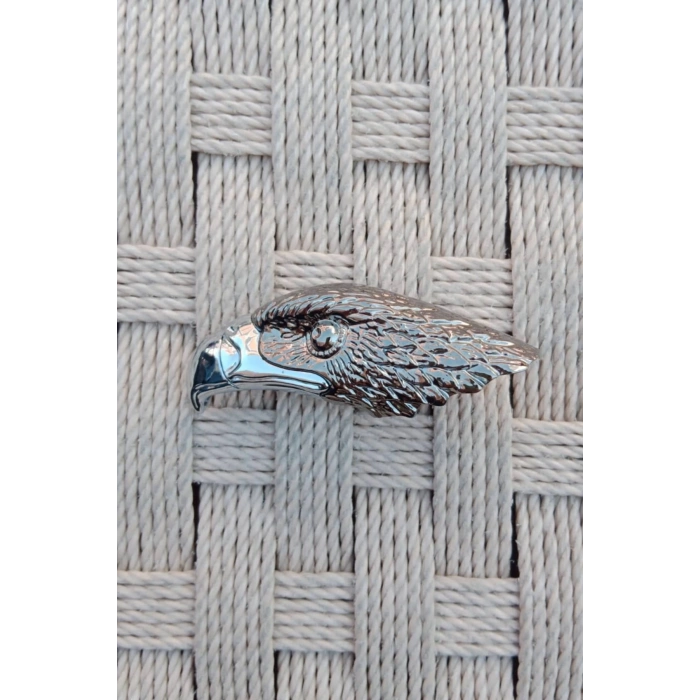 Ozel Tasarim Beyaz renkli Kartal basli manyetolu gazli premium cakmak