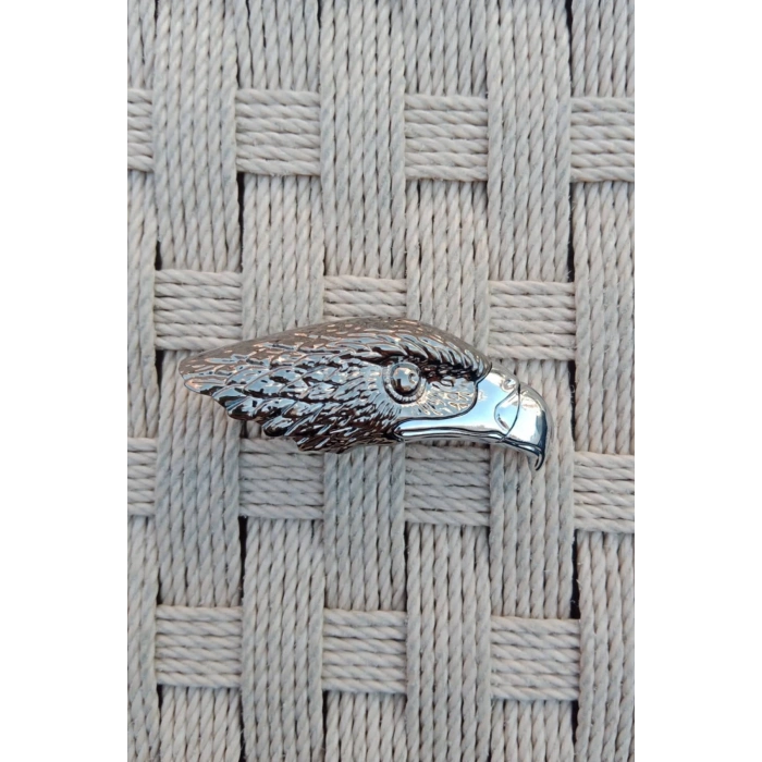 Ozel Tasarim Beyaz renkli Kartal basli manyetolu gazli premium cakmak