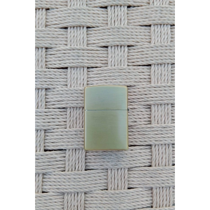 Ozel Tasarim Sari renkli Turkiye Yazili Ayyildiz kabartmali premium zippo Cakmak