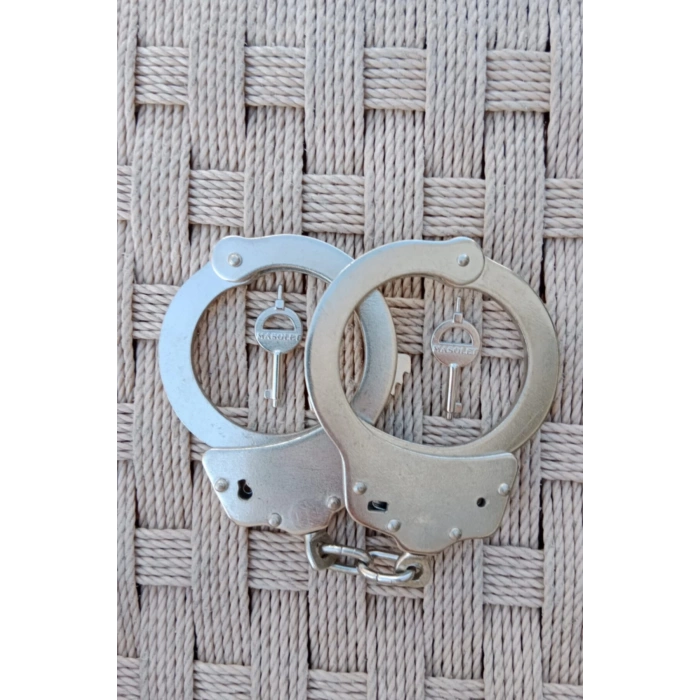 paslanmaz celik masolet 2 anahtarli kelepce