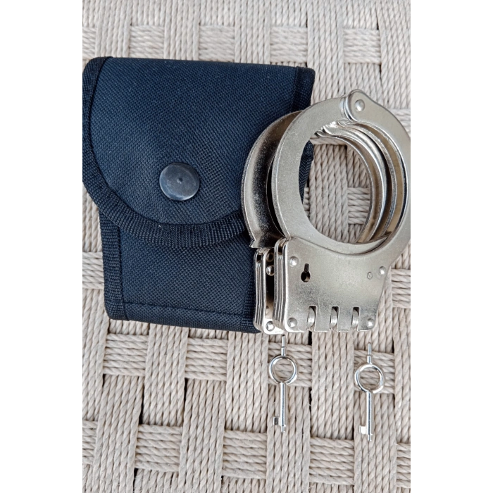 paslanmaz celik ozel guvenlik jandarma egm menteseli vurgun kelepce ve cit citli kapali kelepce kilifi