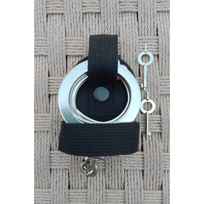 paslanmaz celik ozel guvenlik jandarma masolet kelepce ve cit citli acik kelepce kilifi