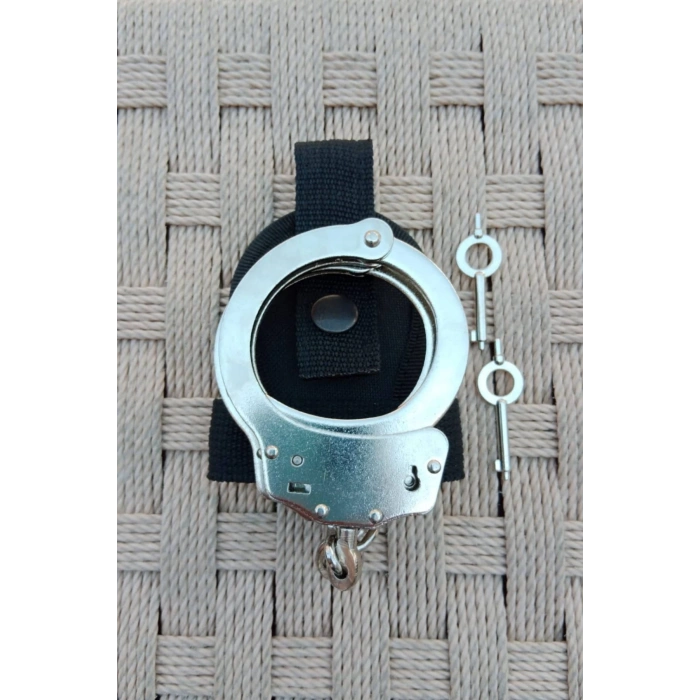 paslanmaz celik ozel guvenlik jandarma masolet kelepce ve cit citli acik kelepce kilifi