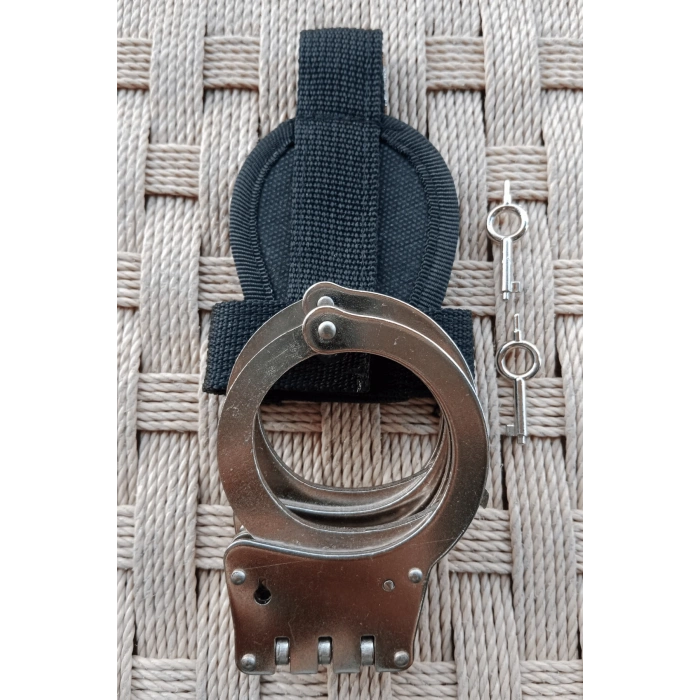 paslanmaz celik polis egm menteseli vurgun kelepce ve cit citli acik kelepce kilifi