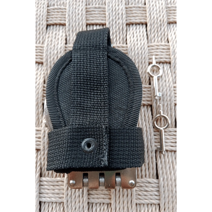 paslanmaz celik polis egm menteseli vurgun kelepce ve cit citli acik kelepce kilifi