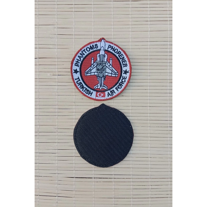 phantoms phorener turkish air force nakis islemeli arma pec patch