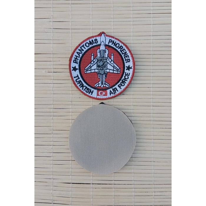 phantoms phorener turkish air force nakis islemeli arma pec patch