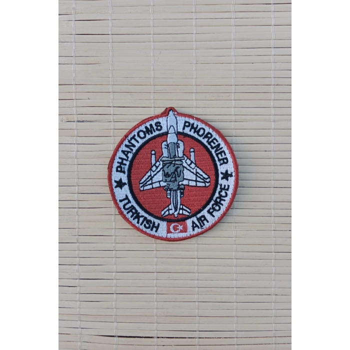 phantoms phorener turkish air force nakis islemeli arma pec patch