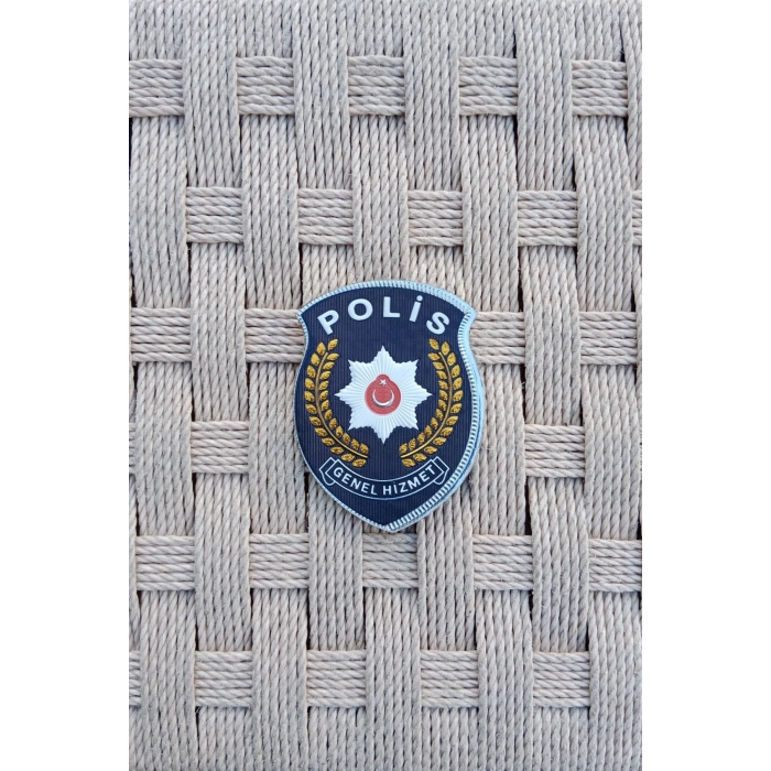 polis genel hizmet 3d silikon kabartma mont arma