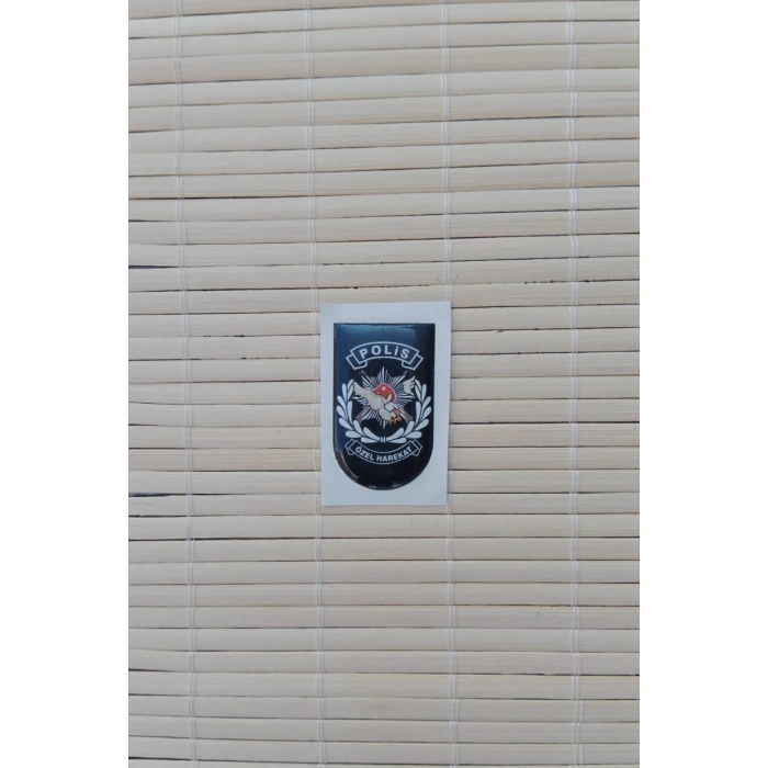 Polis Ozel Harekat Yazili Silah Kabze Sarjor Alti Yapistirmali Sticker