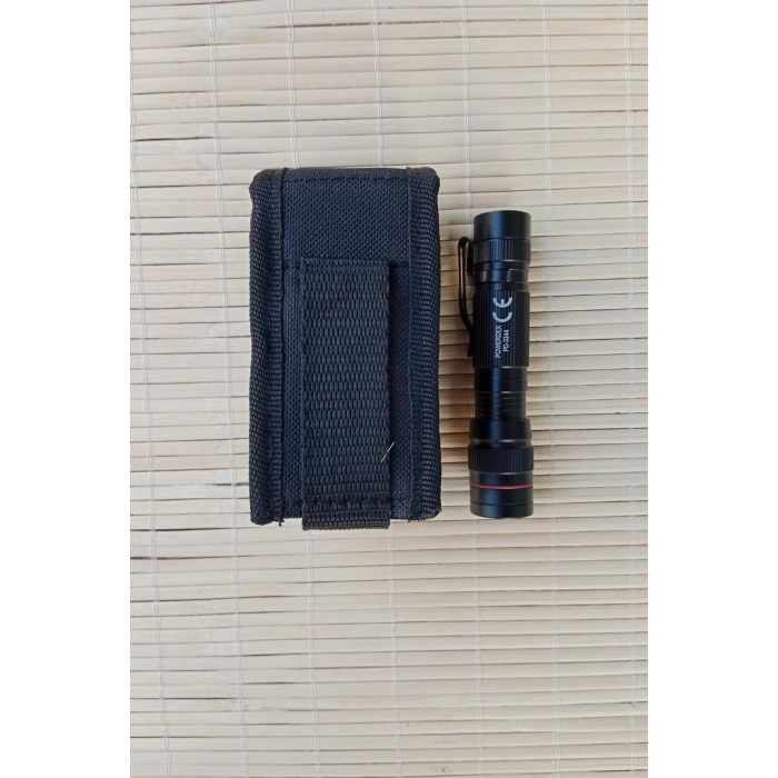 powerdex pd 3344 pilli mini el feneri ve kilifi