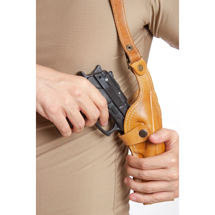 Sag El Hardal Renkli Hakiki Deri ozel uretim Tekli Koltukalti Kaliteli Airsoft Silah Kilifi