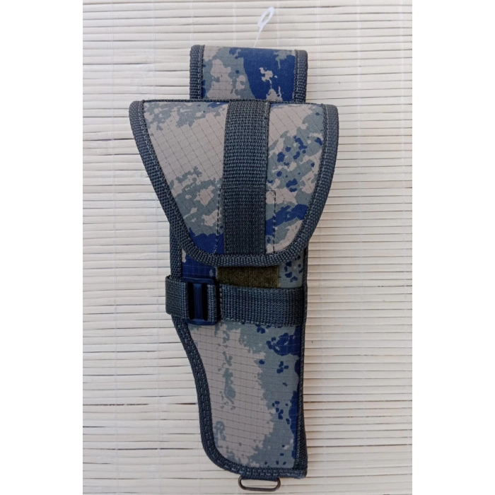 sag el hava kuvvetleri kamuflaj renkli cirtli kapakli airsoft sallamali palaskaya kemere gecirmeli impertex silah kilifi