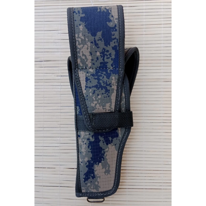 sag el hava kuvvetleri kamuflaj renkli cirtli kapakli airsoft sallamali palaskaya kemere gecirmeli impertex silah kilifi