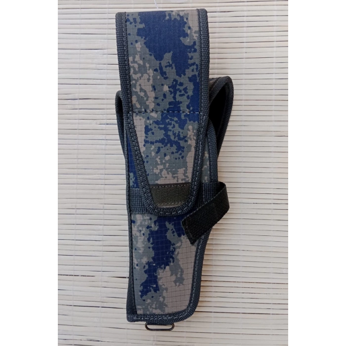 sag el hava kuvvetleri kamuflaj renkli cirtli kapakli airsoft sallamali palaskaya kemere gecirmeli impertex silah kilifi