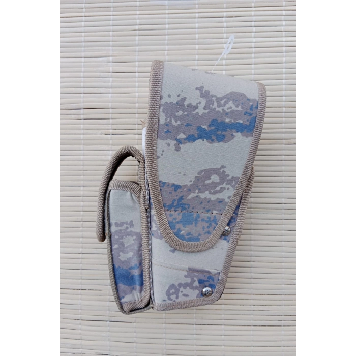 Sag El Hava Kuvvetleri Kamuflaj Renkli sarjorluklu cift Emniyetli Airsoft Palaskaya Kemere Gecirmeli Sallama Silah Kilifi