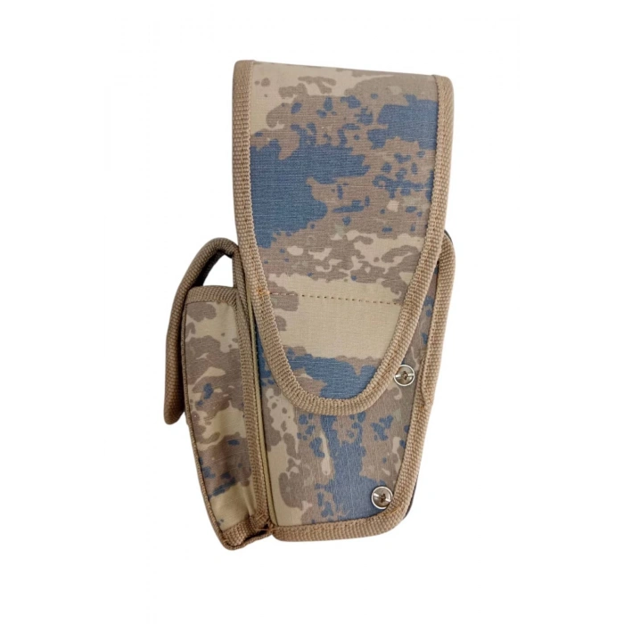 Sag El Hava Kuvvetleri Kamuflaj Renkli sarjorluklu tek Emniyetli Airsoft Palaskaya Kemere Gecirmeli Sallama Silah Kilifi